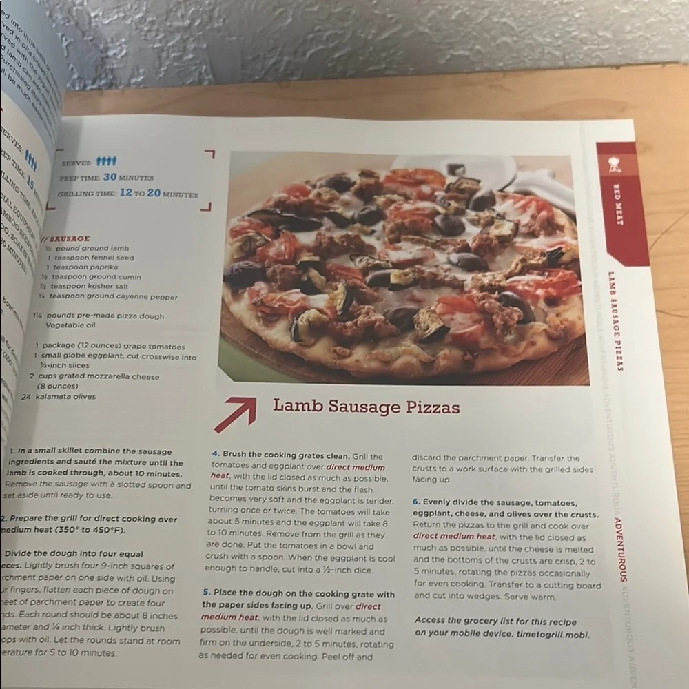 WEBER'S time to grill  Culinary Cookbook for Kitchen Enthusiasts